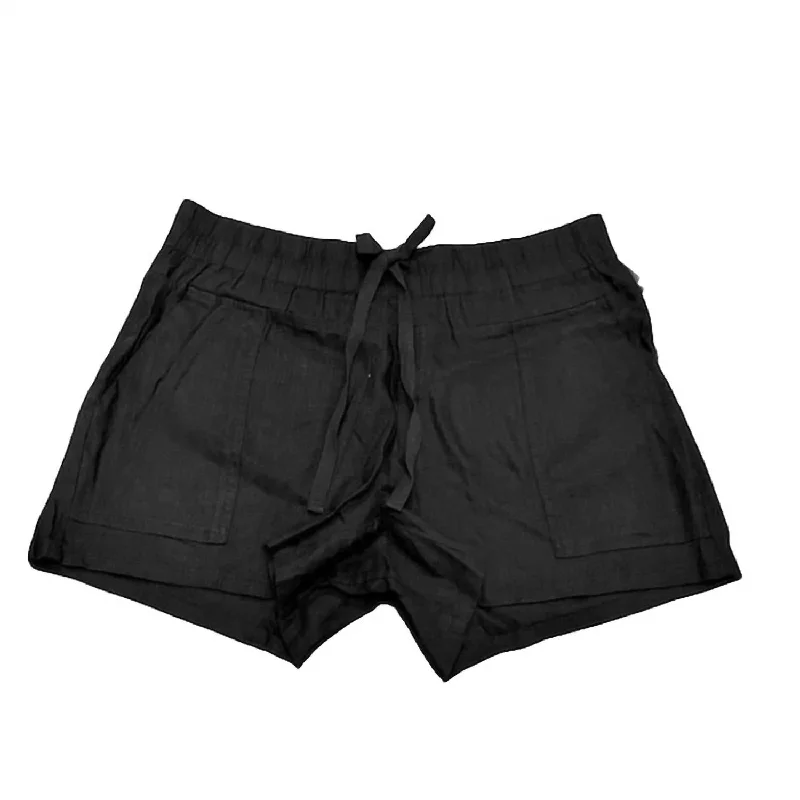 Modern Women's Wardrobe Essentials Special Offers, Don't Miss Women's Smocked Waist Short In Black