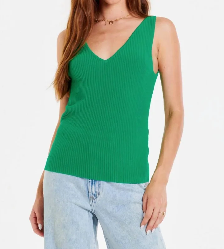 Limited - Time Bundle Noa V-Neck Sweater Tank In Alpine