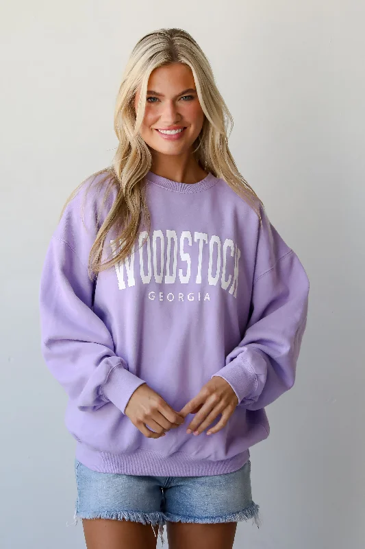 Special Offer Lavender Woodstock Georgia Sweatshirt