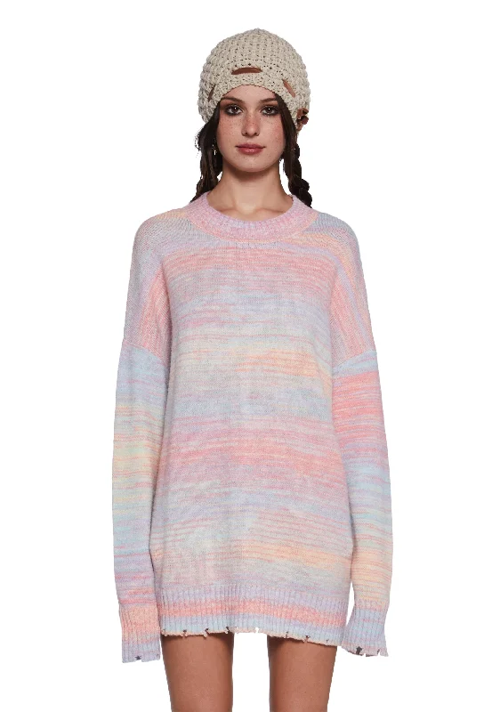 Mid - Week Surprise Full Time Dreamer Oversized Sweater