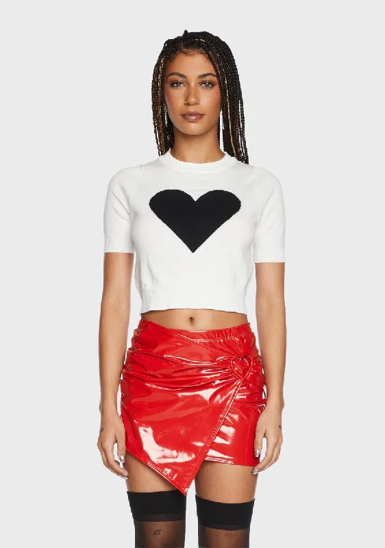 Limited Time Offer Frosted Flirty Season Knit Sweater