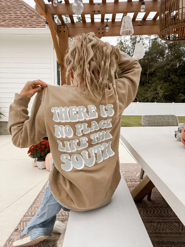 Clearance Event Tan There Is No Place Like The South Sweatshirt