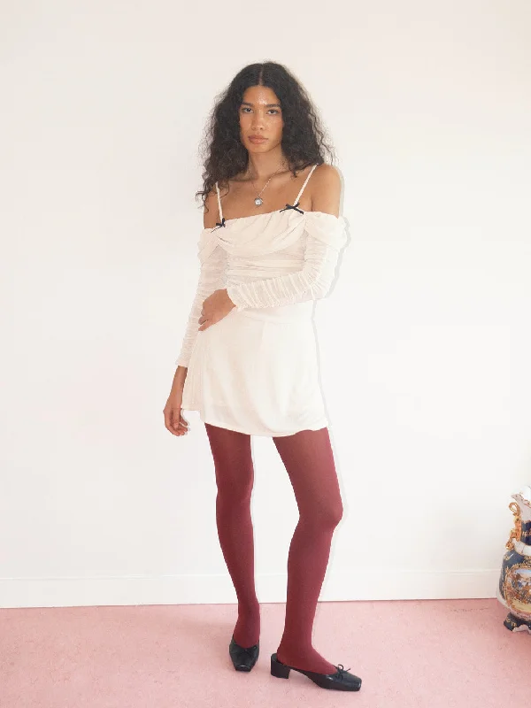 Sleek Design Darcy Skort - Vanilla Slinky