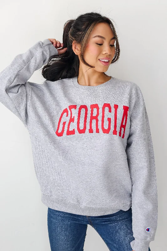 Latest Trends Heather Grey Georgia Sweatshirt