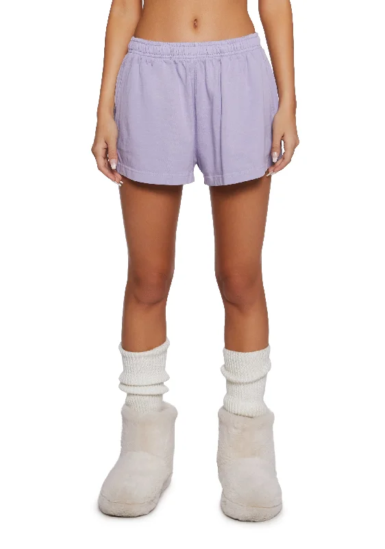 Comfortable Chic Easy Loving Knit Shorts