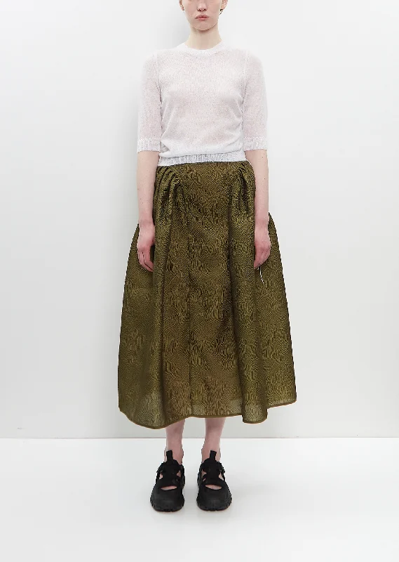 Flash Sales Recycled Poly Matelassé Fabiola Skirt