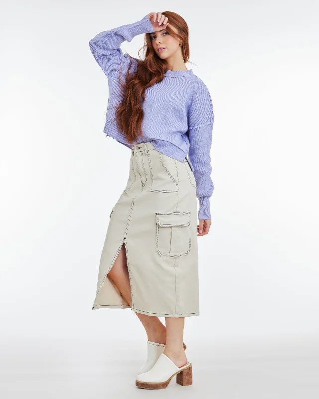 Feminine Flow Moonlit Cargo Skirt
