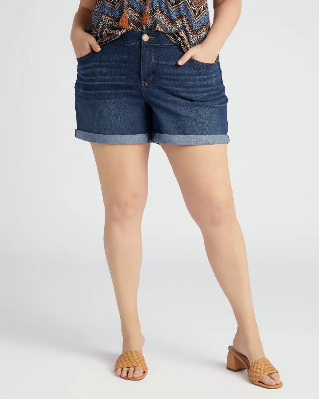 Limited Time Plus Size AbSolution Short