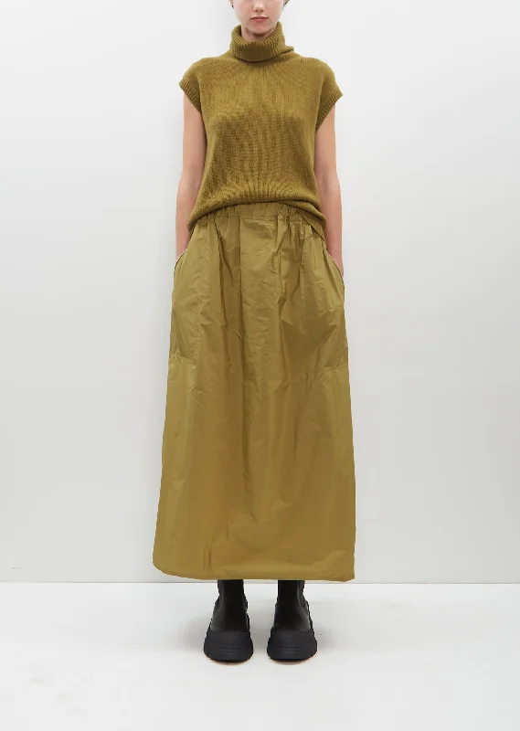 Runway Inspired Wear Sioux Skirt — Olive Oil