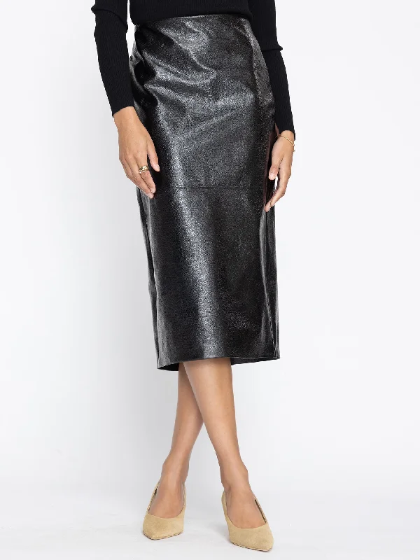 Wardrobe Upgrade The Irene Vegan Leather Skirt