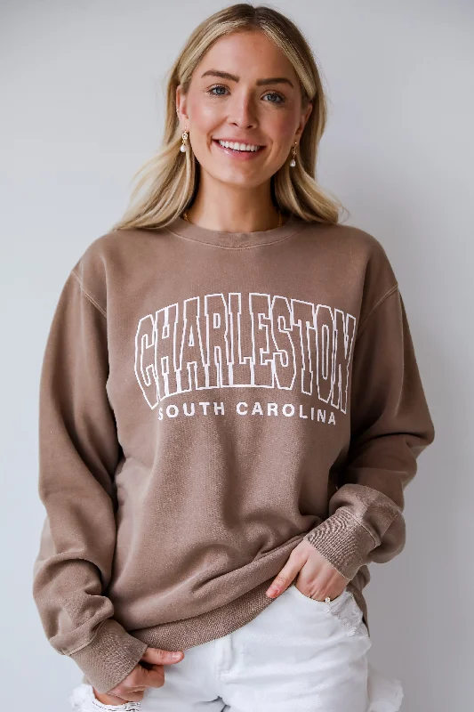 Low Price Special Brown Charleston South Carolina Sweatshirt