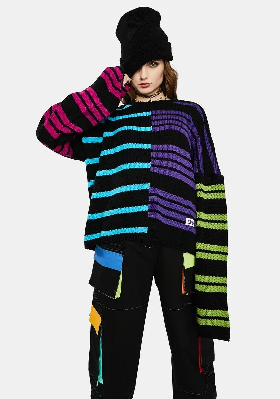 Statement Piece Buzz Knit Sweater
