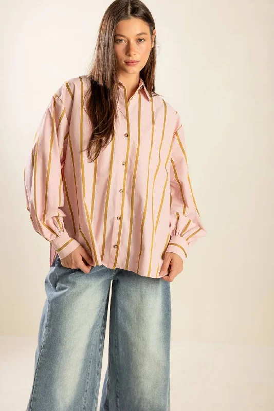 Latest Trends WHERE I'LL BE OVERSIZE WOVEN TOP