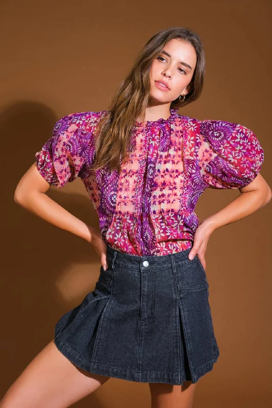 Find Your Unique Flair SPECIAL MOMENT WOVEN TOP