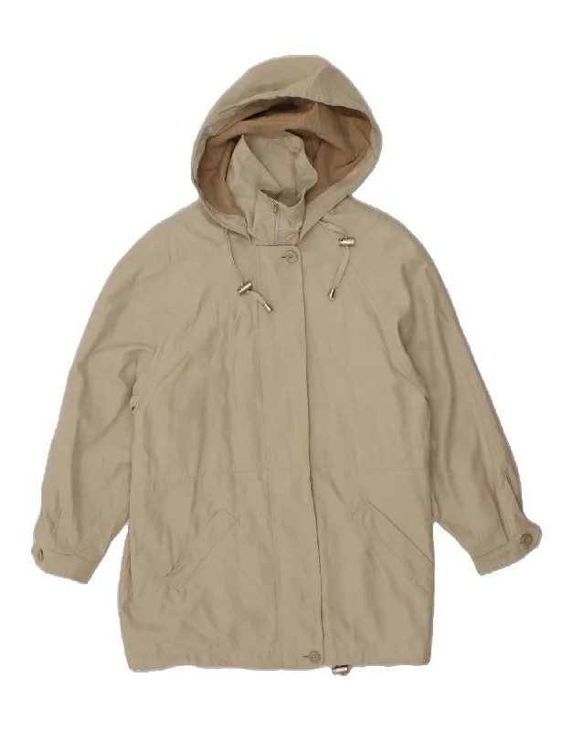 Women's Vintage Clothes LONDON FOG Womens Hooded Windbreaker Jacket UK 10 Small Beige Polyamide Women's Vintage Clothes LONDON FOG Womens Hooded Windbreaker Jacket UK 10 Small Beige Polyamide