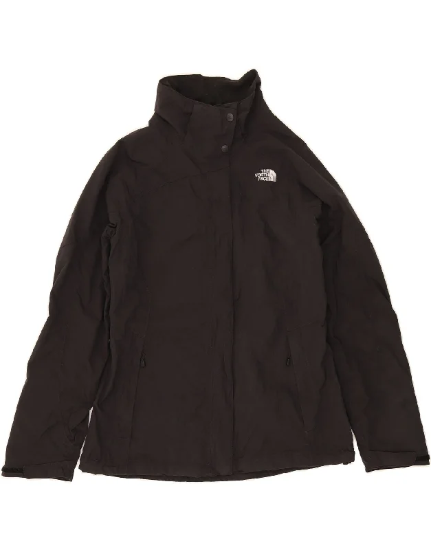 Women's Office Clothing THE NORTH FACE Womens Windbreaker Jacket UK 16 Large Black Nylon Women's Office Clothing THE NORTH FACE Womens Windbreaker Jacket UK 16 Large Black Nylon