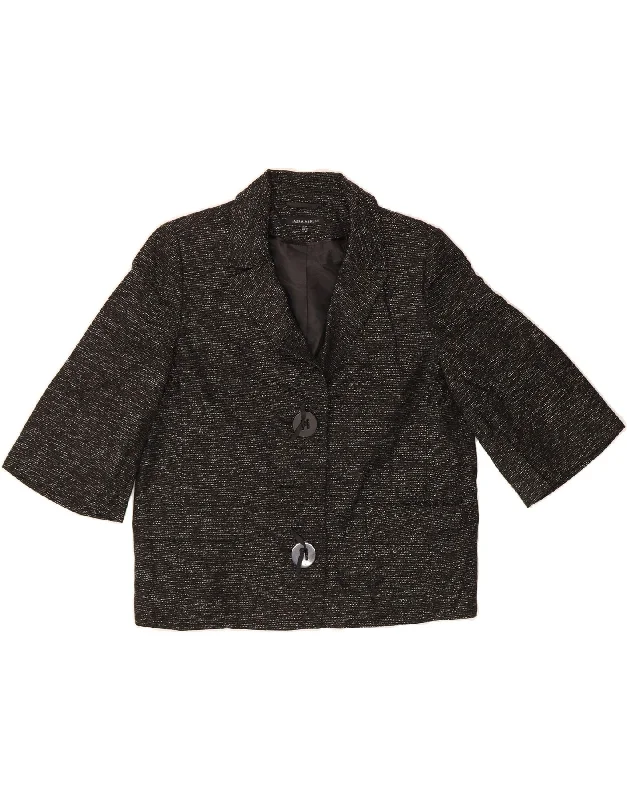 Women's Clothing For Everyday Wear LAURA ASHLEY Womens 2 Button Blazer Jacket UK 14 Large Black Flecked Women's Clothing For Everyday Wear LAURA ASHLEY Womens 2 Button Blazer Jacket UK 14 Large Black Flecked