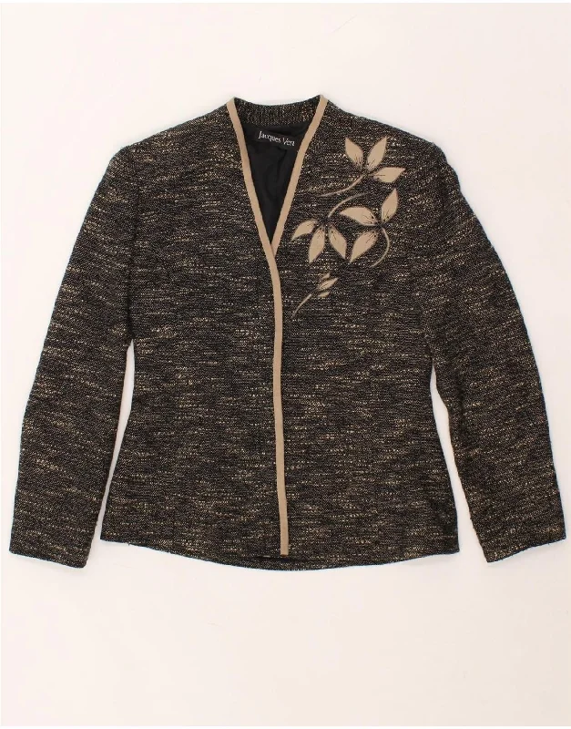 Women Wear Brands JAQUES VERT Womens Blazer Jacket UK 12 Medium Grey Acrylic