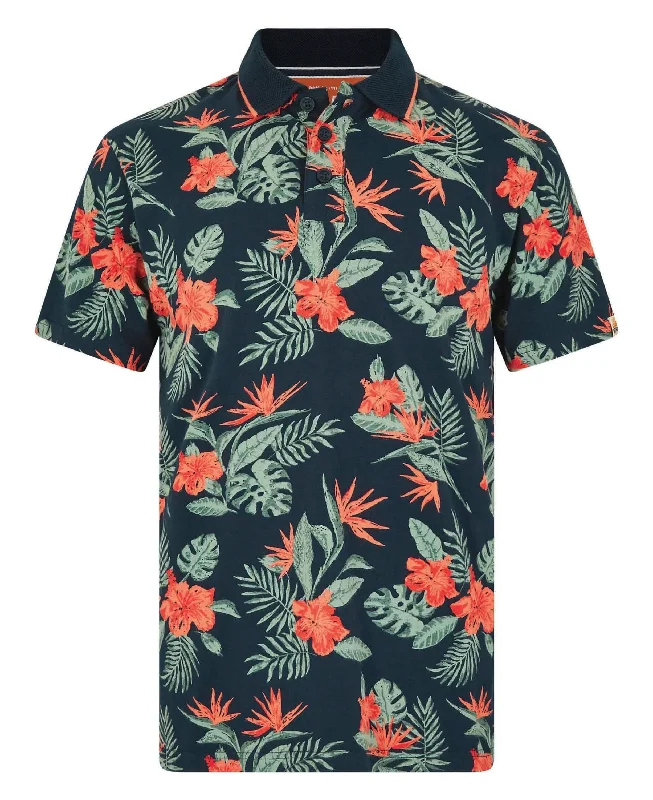 New Arrival Discounts Sarat Organic Polo Shirt - Navy