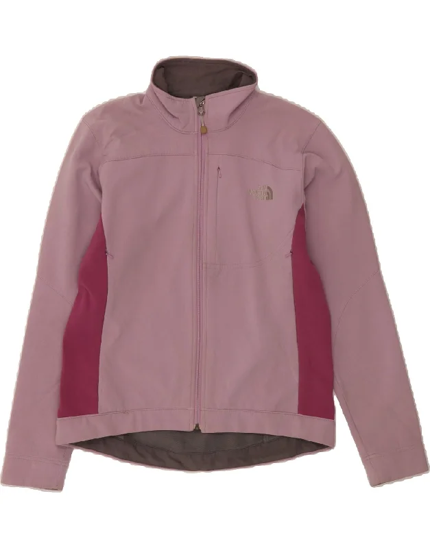Women's Resort Apparel THE NORTH FACE Womens Bomber Jacket UK 14 Medium Purple Colourblock Women's Resort Apparel THE NORTH FACE Womens Bomber Jacket UK 14 Medium Purple Colourblock