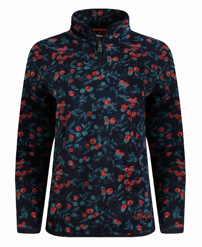 Seasonal Sale Reena 1/4 Zip Fleece - Midnight