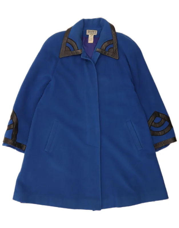 Women's Occasion Wear Clothes MANSFIELD CLOTHES Womens Overcoat UK 10 Small Blue Wool Women's Occasion Wear Clothes MANSFIELD CLOTHES Womens Overcoat UK 10 Small Blue Wool