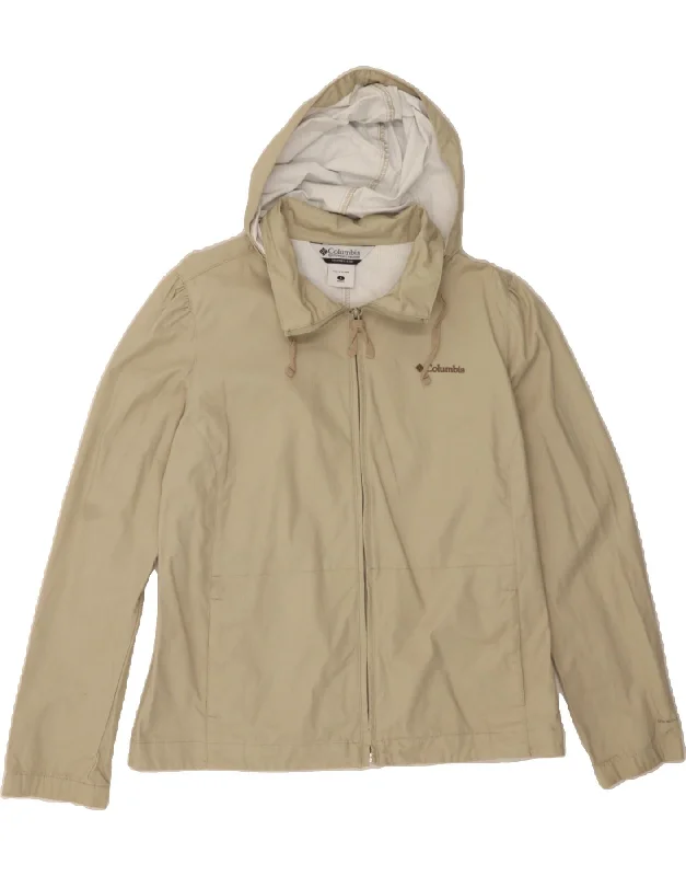 Women's Trendy Casual Outfit COLUMBIA Womens Hooded Bomber Jacket UK 16 Large Beige Cotton Women's Trendy Casual Outfit COLUMBIA Womens Hooded Bomber Jacket UK 16 Large Beige Cotton