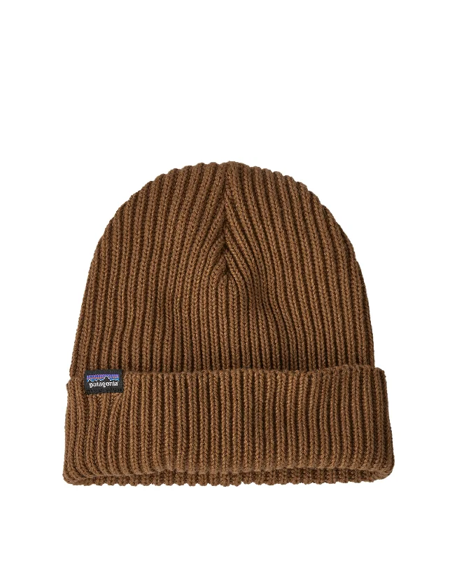 Women Fashion Fisherman's Rolled Beanie - Raptor Brown