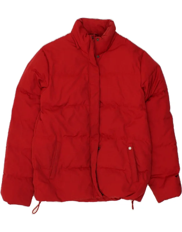 Casual Attire For Women NAUTICA Womens Oversized Padded Jacket UK 10 Small Red Nylon Casual Attire For Women NAUTICA Womens Oversized Padded Jacket UK 10 Small Red Nylon