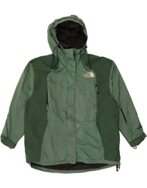 Women's Casual Clothing For Lounging THE NORTH FACE Womens Rain Jacket UK 20 2XL Green Colourblock Women's Casual Clothing For Lounging THE NORTH FACE Womens Rain Jacket UK 20 2XL Green Colourblock