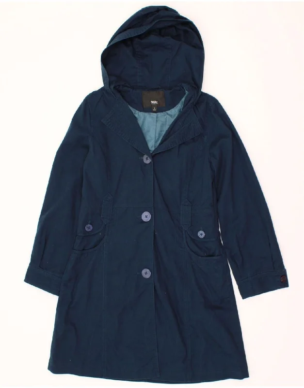 Online Shopping Boutiques MOSSIMO Womens Hooded Overcoat UK 10 Small Navy Blue Cotton Online Shopping Boutiques MOSSIMO Womens Hooded Overcoat UK 10 Small Navy Blue Cotton