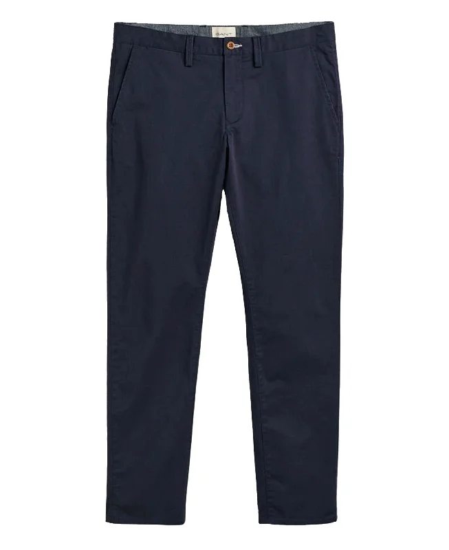 Affordable Women's Clothing Sale Online Slim Twill Chinos - Marine