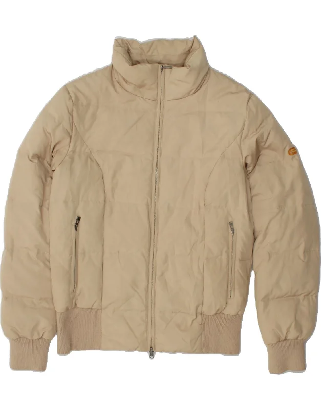 Women's Occasion Wear Clothing SERGIO TACCHINI Womens Padded Jacket IT 46 Large Beige Polyester Women's Occasion Wear Clothing SERGIO TACCHINI Womens Padded Jacket IT 46 Large Beige Polyester