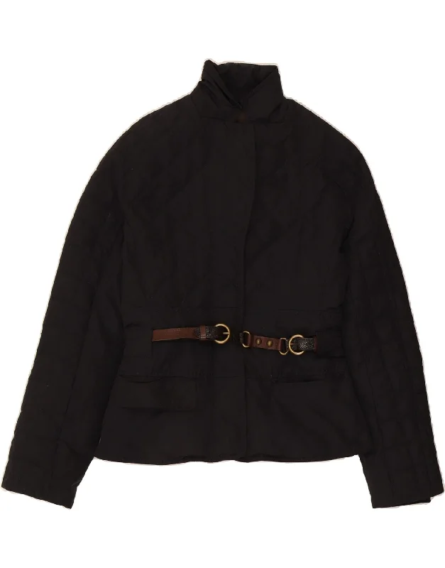 Women's Contemporary Clothing HENRY COTTONS Womens Quilted Jacket IT 44 Medium Navy Blue Polyester Women's Contemporary Clothing HENRY COTTONS Womens Quilted Jacket IT 44 Medium Navy Blue Polyester