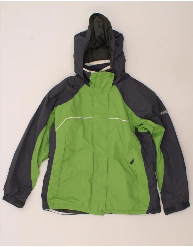 Casual Style for Busy Women COLUMBIA Womens Hooded Windbreaker Jacket UK 16 Large Green Colourblock Casual Style for Busy Women COLUMBIA Womens Hooded Windbreaker Jacket UK 16 Large Green Colourblock