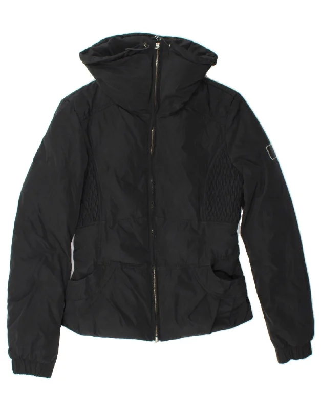Stylish Outerwear Clothing For Women ARMANI JEANS Womens Padded Jacket EU 38 Medium Black Polyester Stylish Outerwear Clothing For Women ARMANI JEANS Womens Padded Jacket EU 38 Medium Black Polyester