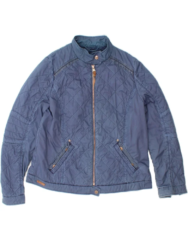 Best Online Women's Boutiques CAMEL ACTIVE Womens Quilted Jacket IT 44 Medium Navy Blue Polyester Best Online Women's Boutiques CAMEL ACTIVE Womens Quilted Jacket IT 44 Medium Navy Blue Polyester