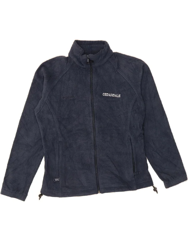 Women's Clothes For Special Occasions COLUMBIA Womens Fleece Jacket UK 16 Large Navy Blue Polyester Women's Clothes For Special Occasions COLUMBIA Womens Fleece Jacket UK 16 Large Navy Blue Polyester