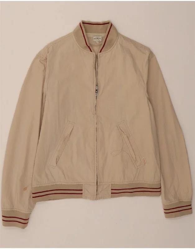 Stylish Women's Clothes for Work and Play CALVIN KLEIN JEANS Womens Bomber Jacket UK 16 Large Beige Cotton Stylish Women's Clothes for Work and Play CALVIN KLEIN JEANS Womens Bomber Jacket UK 16 Large Beige Cotton