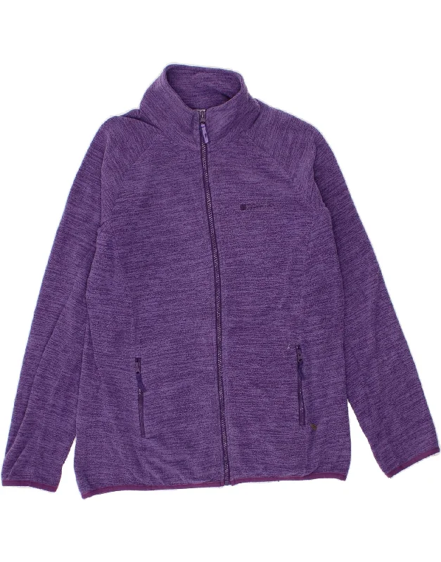 Women's Professional Apparel MOUNTAIN WAREHOUSE Womens Fleece Jacket UK 16 Large Purple Flecked Women's Professional Apparel MOUNTAIN WAREHOUSE Womens Fleece Jacket UK 16 Large Purple Flecked