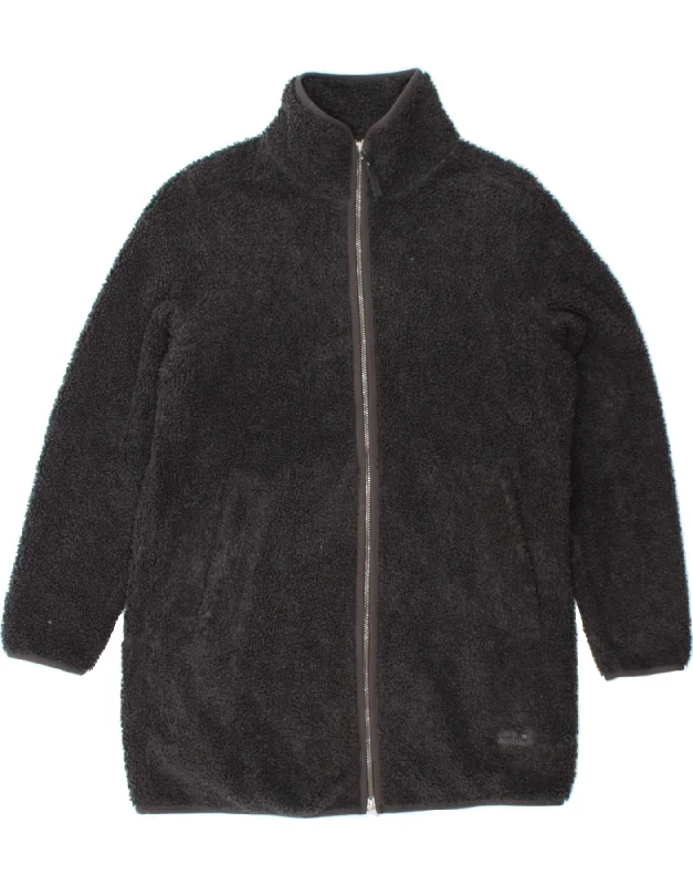 Chic Women's Clothing JACK WOLFSKIN Womens Fleece Jacket UK 10/12 Medium Grey Polyester Chic Women's Clothing JACK WOLFSKIN Womens Fleece Jacket UK 10/12 Medium Grey Polyester