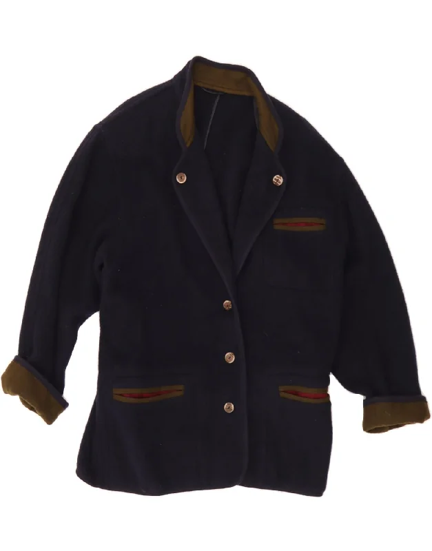 Women's Casual Wear Clothing SCHNEIDERS Womens Overcoat UK 12 Medium Navy Blue Wool