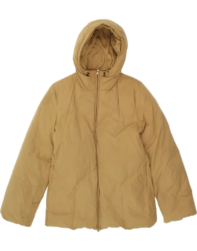 Chic Women's Outfit Ideas BELFE Womens Hooded Padded Jacket UK 8 Small Beige Polyamide Chic Women's Outfit Ideas BELFE Womens Hooded Padded Jacket UK 8 Small Beige Polyamide