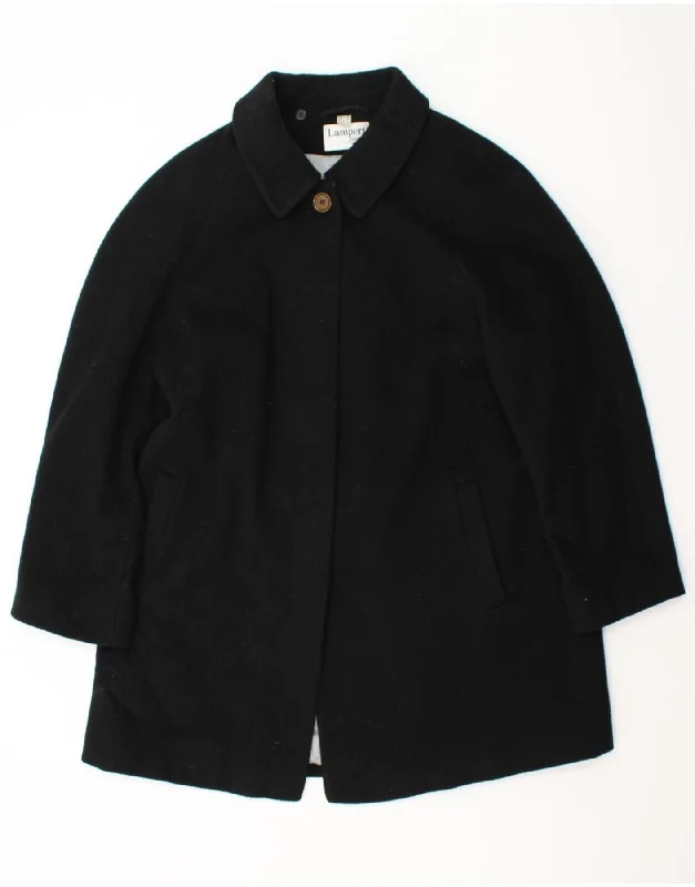 Chic Women's Clothing for Date Nights ADMYRA Womens Overcoat UK 16 Large Black Wool