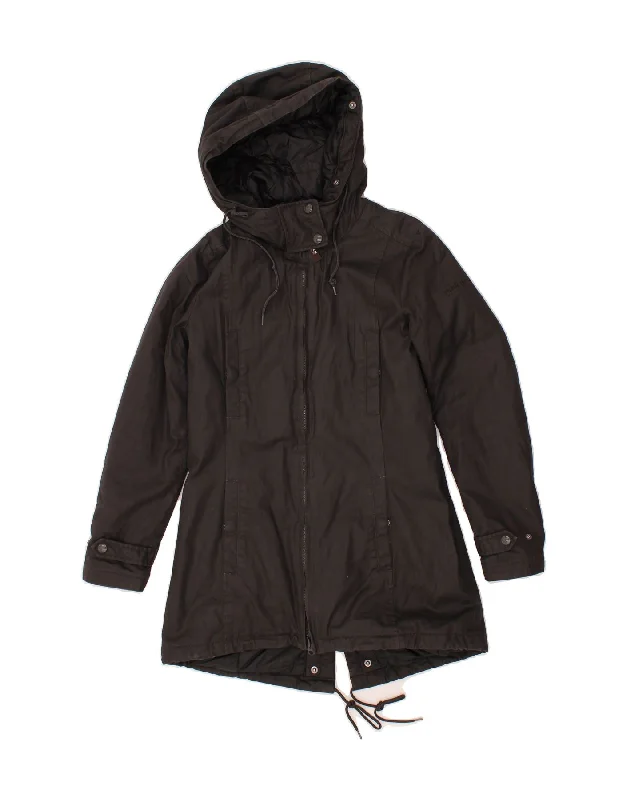 Women's Clothing for Every Occasion WOOLRICH Womens Oversized Hooded Parka Jacket UK 6 XS Black Polyester Women's Clothing for Every Occasion WOOLRICH Womens Oversized Hooded Parka Jacket UK 6 XS Black Polyester