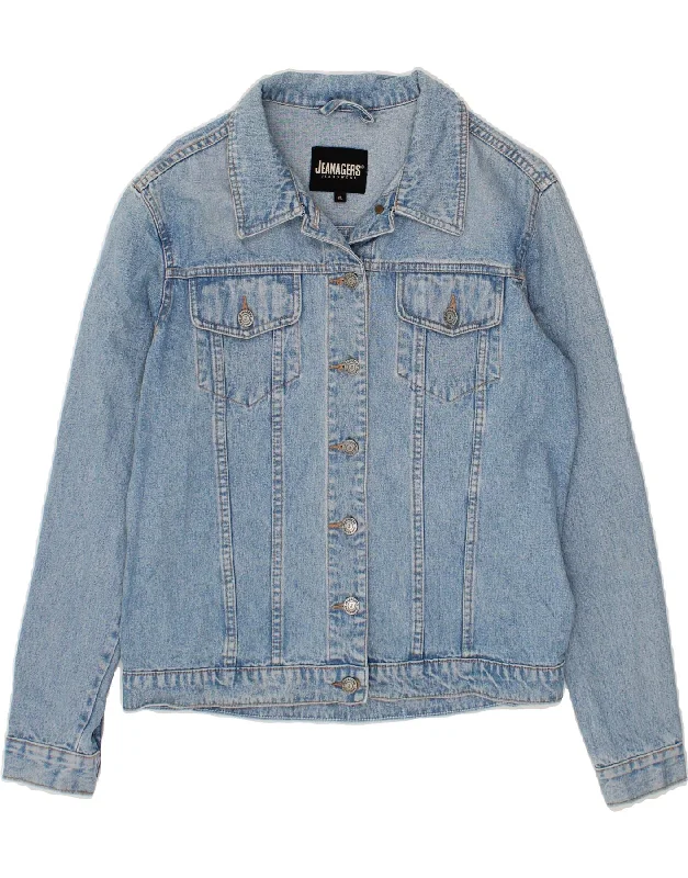 Women's Elegant Evening Outfit JEANAGERS Womens Denim Jacket UK 18 XL Blue Cotton