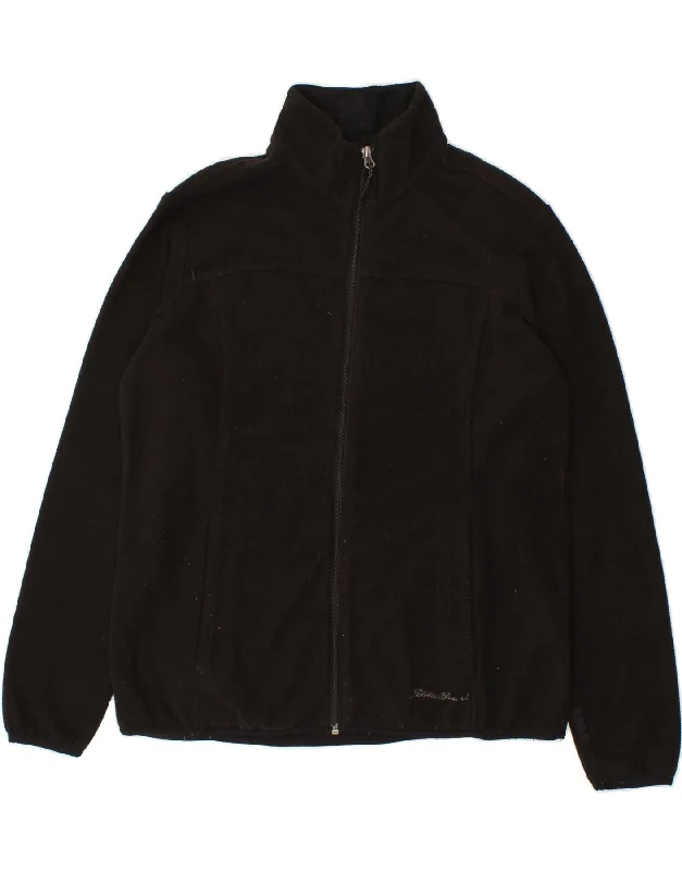 Women's Occasion Wear Apparel EDDIE BAUER Womens Fleece Jacket UK 16 Large Black Polyester Women's Occasion Wear Apparel EDDIE BAUER Womens Fleece Jacket UK 16 Large Black Polyester