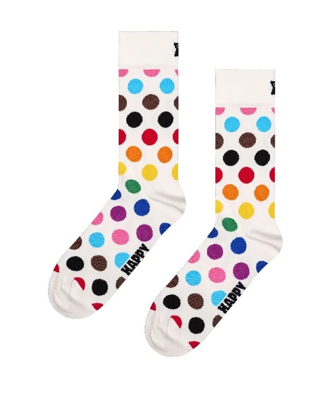 Vintage Clothing For Women Pride Dots Socks - White