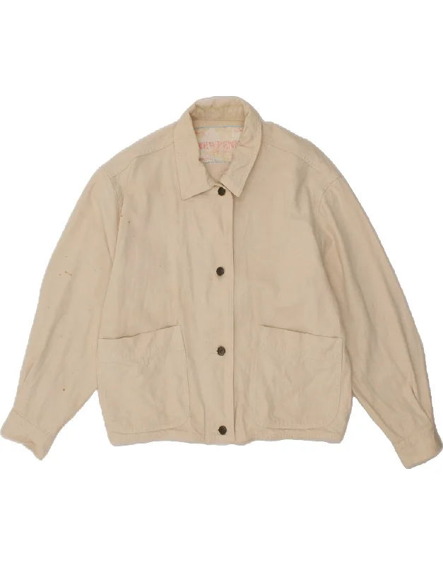 Women's Clothing Apparel NEWPENNY Womens Bomber Jacket IT 44 Medium Off White Cotton Women's Clothing Apparel NEWPENNY Womens Bomber Jacket IT 44 Medium Off White Cotton