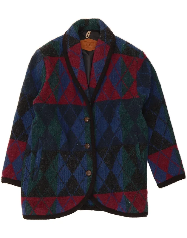 Women's Versatile Apparel WOOLRICH Womens Oversized Overcoat UK 10 Small Multicoloured Women's Versatile Apparel WOOLRICH Womens Oversized Overcoat UK 10 Small Multicoloured